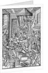 Medieval Law Court by Anonymous
