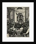Illustration of Alexander Hamilton Addressing a Mob by Anonymous
