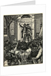 Illustration of Alexander Hamilton Addressing a Mob by Corbis