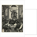 Illustration of Alexander Hamilton Addressing a Mob by Anonymous