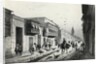 Street Scene with Travelers and Vultures by Anonymous