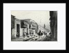 Street Scene with Travelers and Vultures by Anonymous