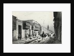 Street Scene with Travelers and Vultures by Anonymous