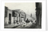 Street Scene with Travelers and Vultures by Anonymous
