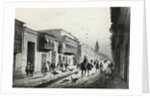 Street Scene with Travelers and Vultures by Anonymous