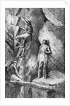 Mining Scene with Lamp for Excavating by Anonymous