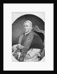 Portrait of Pope Pius IX Sitting in Chair by Anonymous