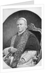 Portrait of Pope Pius IX Sitting in Chair by Anonymous
