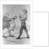 Woodcut Depicting Uncle Sam and Brother Jonathan by Anonymous
