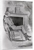 Illustration of Brother Jonathan Sitting in Chair by Anonymous