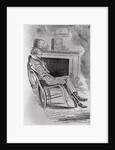 Illustration of Brother Jonathan Sitting in Chair by Anonymous