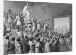John Charles Fremont Raising Flag by Anonymous
