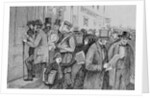 Illustration of the Closing of New York Banks, 1857 by Anonymous
