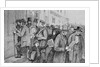 Illustration of the Closing of New York Banks, 1857 by Anonymous