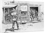 Gun Fight in Mining Town by Anonymous