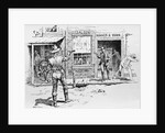 Gun Fight in Mining Town by Anonymous