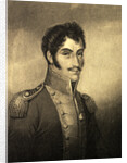 Detail from Portrait of Simon Bolivar by M.N. Bate