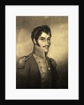 Detail from Portrait of Simon Bolivar by M.N. Bate
