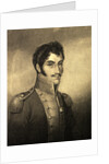 Detail from Portrait of Simon Bolivar by M.N. Bate