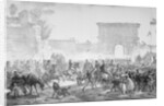 Napoleon and French Army Entering Milan by Anonymous