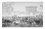 Napoleon and French Army Entering Milan by Anonymous