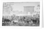 Napoleon and French Army Entering Milan by Anonymous