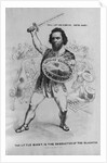 Portrait of Stephen Douglas as Gladiator by Anonymous