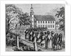 Illustration of a Procession Entering a Church by Anonymous