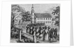 Illustration of a Procession Entering a Church by Anonymous