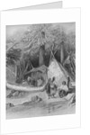 Indian Settlement in The Wilderness by Anonymous