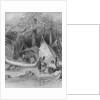 Indian Settlement in The Wilderness by Anonymous