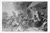 Indians Attacking Pioneer Block House by Anonymous