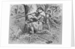 Rifleman Aiming His Rifle by Anonymous