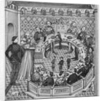 King Arthur with His Knight by Anonymous