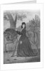 Emma Edmonds Standing with Horse by Anonymous