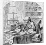 Bibliomaniac by George Cruickshank