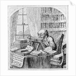 Bibliomaniac by George Cruickshank
