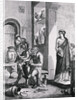 Greek Potter Creating in His Workshop by Anonymous
