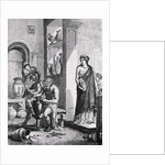 Greek Potter Creating in His Workshop by Anonymous