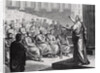 Demosthenes Delivering His Oration Against Philip of Macedonia by Anonymous