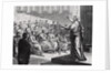 Demosthenes Delivering His Oration Against Philip of Macedonia by Anonymous