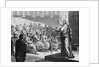 Demosthenes Delivering His Oration Against Philip of Macedonia by Anonymous