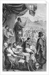 Herodotus Reading His History to the Assembled Greeks Illustration by Anonymous