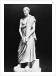 Marble Bust of Greek Orator Demosthenes by Anonymous