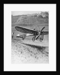 Louis Bleriot Landing His Monoplane by Anonymous