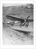 Louis Bleriot Landing His Monoplane by Anonymous