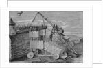 Illustration of Device Throwing Fire Bombs by Anonymous