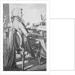 Wolfgang Amadeus Mozart Composing on Clavichord by Anonymous