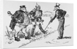 Cartoon Pertaining to Monroe Doctrine by Anonymous