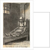 View of Norris in His Cell Engraving by Anonymous